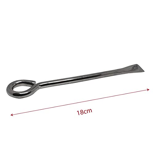 UNEQUETREND Solid Stainless Steel Coconut Breaker with Opener Rod Tool, Set of 2