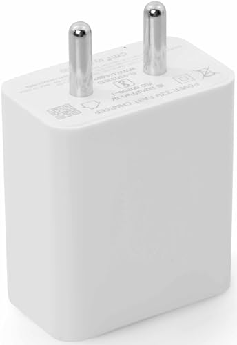 Image of 33W USB-C PPS Fast Charger Adapter for Nothing Phone 3 /3a /3a Pro /2a /2a Plus /2 & CMF Phone 2 Pro | Rapid PD Charging for Buds & Ear Stick | Original Power Delivery