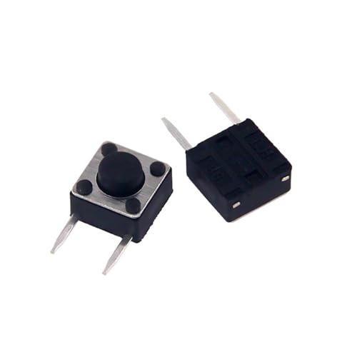 Interruptor táctil de 6x6x4.3mm para solucionar botones insensibles de 2 pines