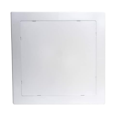 Oatey 34056 14-in. Flush-or Surface-Mounted Wall Access Panel, White, 14"x 14" Cover