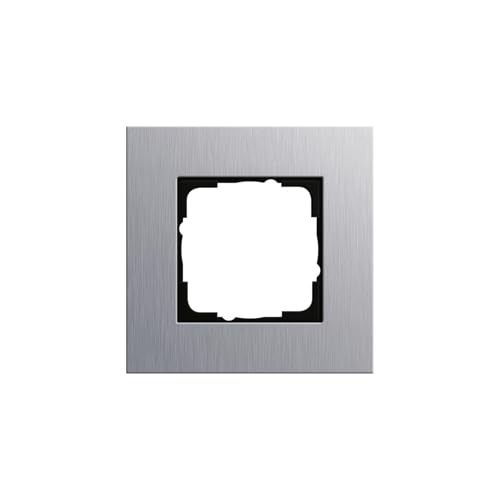 Enjoliveur de finition Gira 021117 Esprit couleur argent pour commande murale
