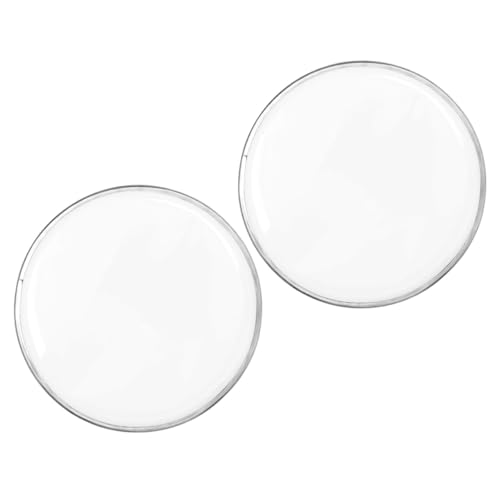 Generic 8in Drum Heads Replacement Set of 2 Polyester Drum for Practice Performance Jazz Drum Covers