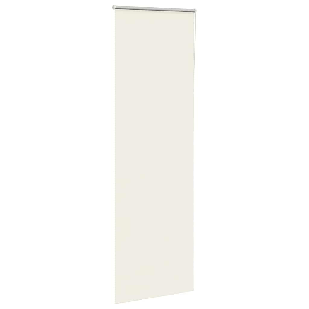 Verdunkelungsrollo, Elfenbeinfarben, 70 x 210 cm | 100 % Polyester, leicht zu reinigen, Wand- oder Fenstermontage, Kindersicherung