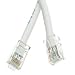Cat5e White Copper Ethernet Patch Cable, Bootless, POE Compliant, 14 Foot
