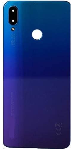 HNVIEW Battery Back Panel Housing Body with Fixed Camera Glass for Huawei Honor Nova 3i (Blue) (Include Camera Glass)