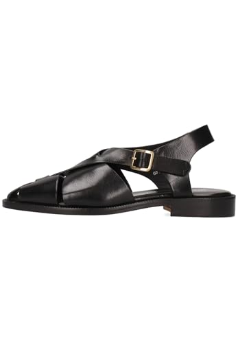 Melvin & Hamilton Femme Everly 13 Sandale, Noir, 42 EU