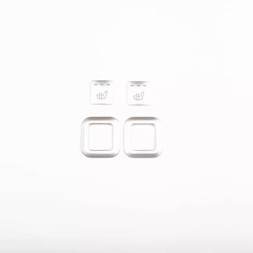 Autocollants bouton Benz E W212 2009-2015 garniture argent
