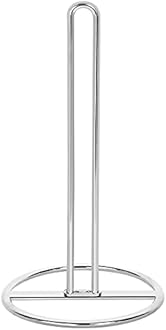 OBODING Paper Towel Holder - Free Standing, Silver - Fits Standard and Large ...