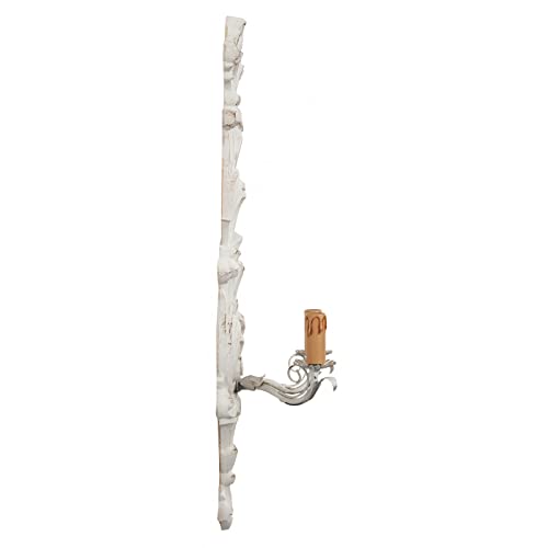 Aplique de Pared Interior de Lujo Barroco Esculpido Biscottini 74cm 7