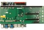 Tarjeta de red IEI Technology SPE-4S-R10: Backplane PICMG 1.3 PCIe a PCI, 4 ranuras, 2 ranuras PCIe x8 con soporte x16 y 1 ranura PCIe x4 miniatura 1