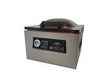 Maxxo VM ChamberLine 90 Gastro Kammervakuumierer 7 l Profi Vakuumierer für Flüssigkeiten Extremleistung 144 l/min.! + 30 Stück Vakuumbeutel kostenlos