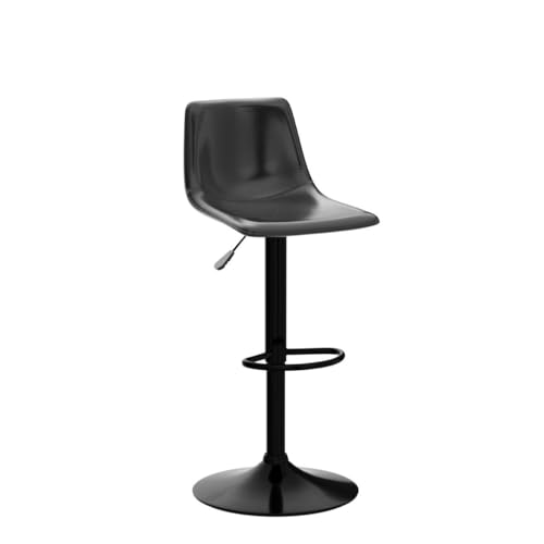 image for LEMBERI Bar Stools Set of 2 Modern Swivel Barstools Counter Height wit