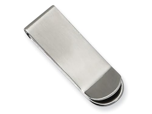 Chisel Stainless Steel Brushed Money Clip