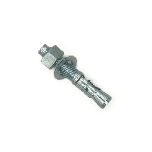 Zinc-Plated Steel Wedge Anchors 1/2" x 4-1/4" (50 pack)