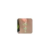 Jade Earrings Lime Green Hoop Earrings for Women Light Sage Green Jade Jewelry Birthday Gifts for Women