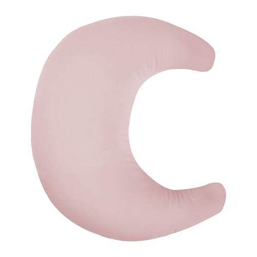snuggle me Organic Nursing Pillow (New 2025 Design) | Bottle & Breastfeeding Pillow with Organic Cotton Cover & Fiberfill, Machine Washable Feeding Pillow, Newborn Essentials Must Haves (Petal) - v2