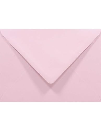 Netuno 50 sobres de color rosa pastel B6 125 x 175 mm 80 g Rainbow solapa en punta engomada sin ventana para invitaciones bodas tarjetas de felicitación notas de agradecimiento Navidad cartas fotos