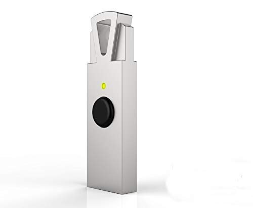 HyperFIDO Titanium U2F Security Key, Universal Two Factor Authentication USB-2 for Online Security