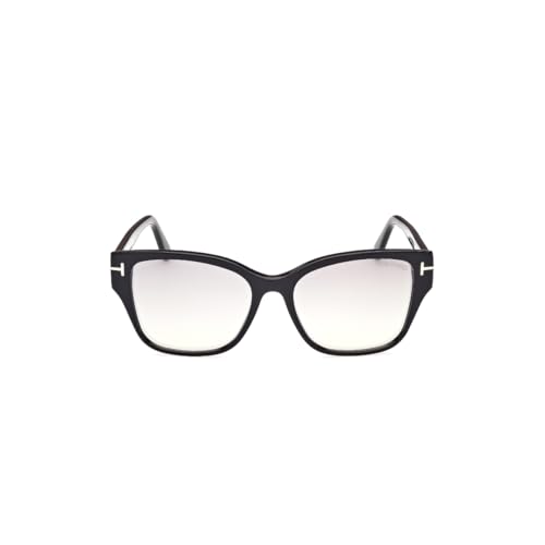 Tom Ford Elsa Smoke Mirrored Butterfly Ladies Sunglasses FT1108 01C 552