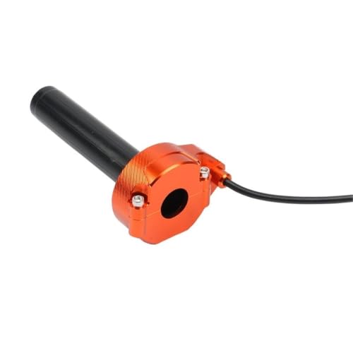Poignée d'accélérateur 22mm orange pour Light Bee SX lors de vos sorties enduro