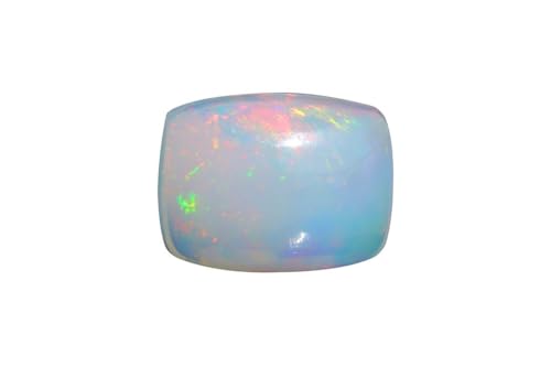 Opale cabochon éthiopienne rectangulaire pour sertissage et création joaillerie