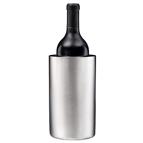 image for Tiger Chef Wine Bottle Chiller Cooler Set: Double Wall Stainless Steel