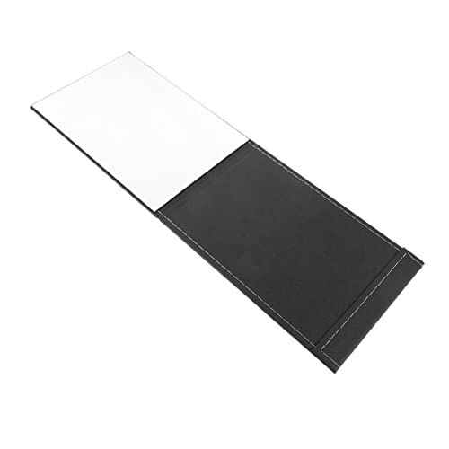 Beavorty Folding Vanity Mirror Desk Topper Vintage Desk Tabletop Mirror Dresser Decor Folding Travel Mirror Personal Makeup Mirrors Vintage Female Makeup Mirror Makeup Supply Simple Mirror #TOP13