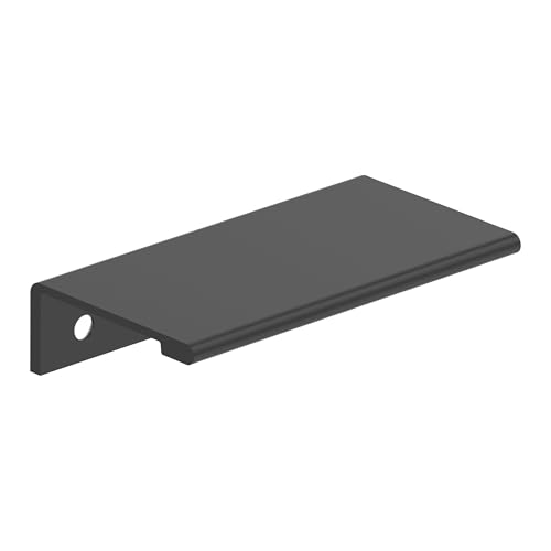 Amerock 10 Pack 2-3/16" Streamline II Matte Black Drawer Pull