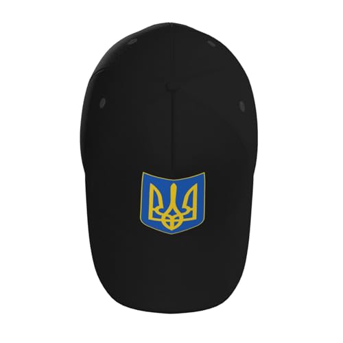 Lesser Coat of Arms of Ukraine Baseball Hats for Men and Women - Classic Adjustable Hats4