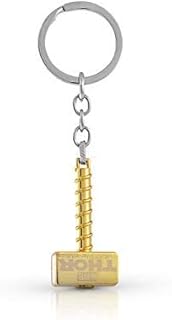 AUGEN Action Figure Stainless Steel Keychain Metal for Gifting with Key Ring Anti-Rust (Pack of 1)