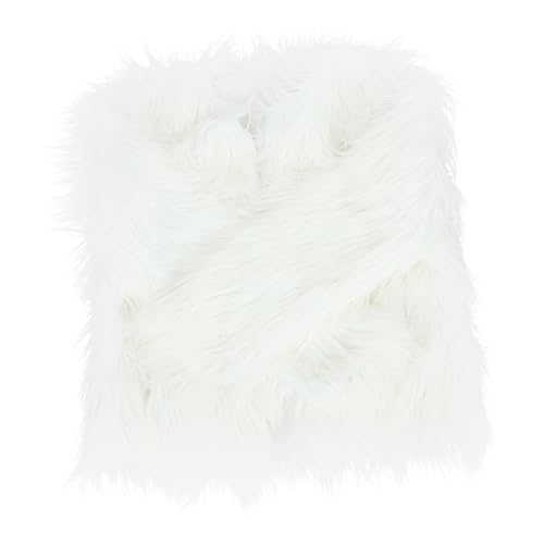 Manteau LED en fausse fourrure blanche femme costume de Noël idéal