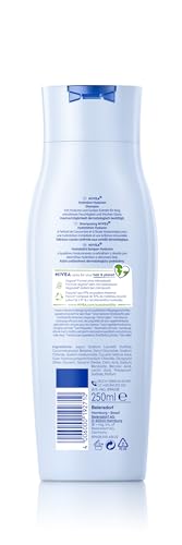 NIVEA Hydration Hyaluron Feuchtigkeits-Shampoo (250 ml), Haarpflege für trockenes Haar mit Hyaluron & Gurken-Extrakt, veganes* Shampoo für mehr Feuchtigkeit und Glanz