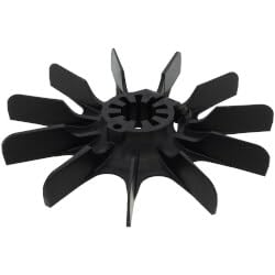 9" Plastic External Cooling Fan Blade, 213-215T, 1.155" Bore
