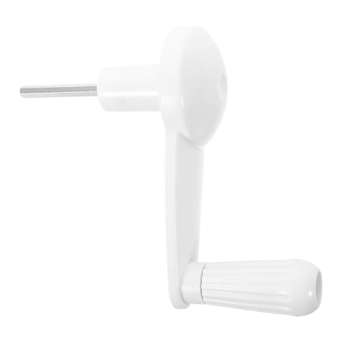 TOBBOMEY Crank Handle for Height-Adjustment: 6x50mm Hex Shaft Manual Revolving Hand Crank Replacement for Study Desk Router Lift Tables Sit Stand Table Workbench Industrial Tool