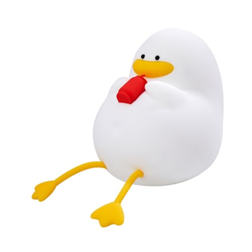 Lámpara nocturna de silicona con forma de pato Toyvian recargable