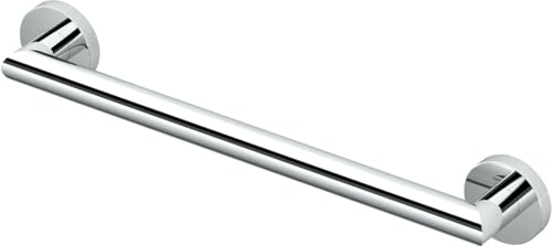 Gatco 962 Glam 18" L Grab Bar, Chrome/ADA Compliant Stainless Steel Safety Grab Bar for Bathroom by Gatco - Used condition - US$11.74