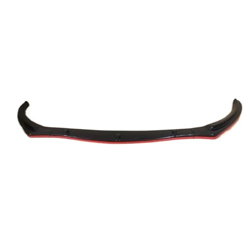 DZSQTGJKIO Auto Spoiler Frontali per Alfa per Romeo per Giulietta Paraurti Anteriore Spoiler Splitter Diffusore 3 Pezzi Kit Carrozzeria ABS Plastica Parti Esterne Spoiler(Rosso)