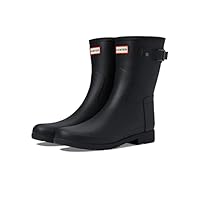 Hunter Womens Original Refined Short Rubber Black Boots 5 UK