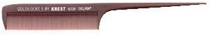 Krest Goldilocks g5 8-1/2 Peine de cola de rata con dientes extrafinos. Peines para el cabello resistentes al calor. 1Dz.