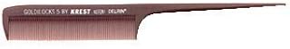 Krest Goldilocks g5 8-1/2 Rattail Comb Extra-fine Tooth. Heat Resistant Hair combs. 1 Dz.