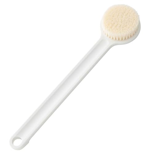 Laveur de dos de bain | Brosse de bain à poils doux avec manche long,Brosse de massage de bain pour femmes hommes outil de nettoyage du corps salle de bain fournitures de douche