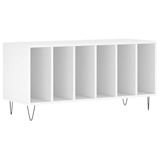 ARKEM Armoire à disques blanc 100x38x48 cm bois d’ingénierie,Chaine Hifi Avec Platine Vinyle,Rangement Disque Vinyle - Les Beatles, Paul McCartney, John Lennon, RIngo Starr, George Harrison ARKEM Armoire à disques blanc 100x38x48 cm bois d'ingénierie,Chaine Hifi Avec Platine Vinyle,Rangement Disque Vinyle – Image 2