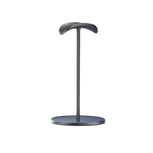 Soporte para auriculares con base de ABS y soporte de aluminio para todo tipo de cascos