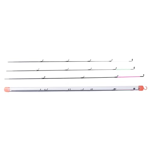 predolo - predolo 3 Pieces Extension Carp Fishing Rod Carp Rod Half Raft Tip Repair Replacement Flexible Tip Spare Parts Feeder Fishing Rod, 4133 Carbon