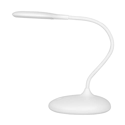 Lampada Anello Led Snake Da Scrivania Bianca