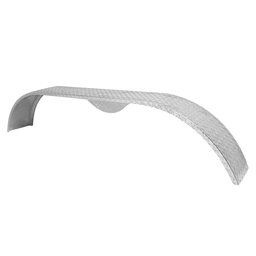 image for ALMULOO Aluminum Diamond Plate Tandem Axles Trailer Fenders Universal 