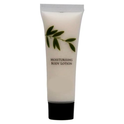 Maesun and Millnerr Body Lotion 20ml – Travel Size Moisturizer – Hotel Toiletries, Guest Amenities, Bulk Mini Lotion Packs (Case of 50)