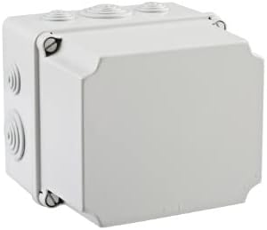 IIP65 Aufputz Feuchtraum Abzweigkasten Verteilerkasten Abzweigdose Verteilerdose (108x108x64mm)