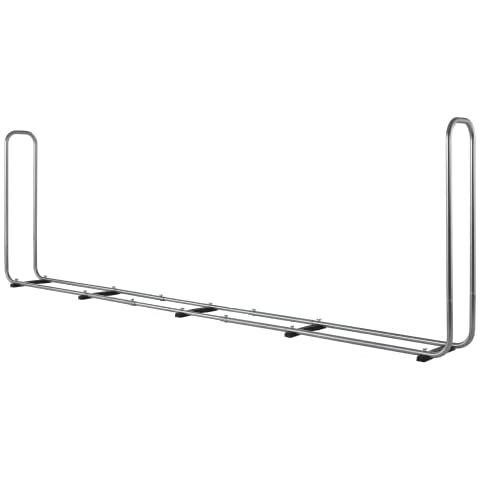 wolfcraft Stapelhilfe Modular XXL 5125000 | Verstellbare Kaminholzaufbewahrung für den Außenbereich aus verzinktem Stahl | Max. Volumen: 1,6 m³ Cover