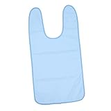 PLAFOPE Babero Para Adultos De Delantal Para Comer Prueba De Fugas Protector De Ropa Para Adultos Para Comidas Casa o Restaurantes